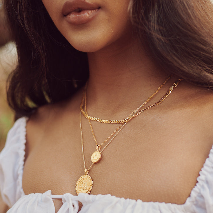 Venus coin online necklace