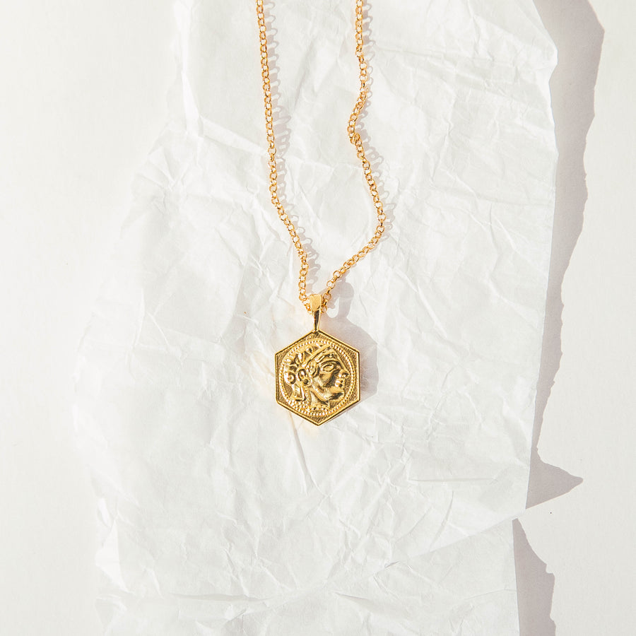 Athena Goddess Necklace