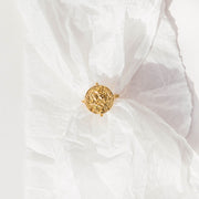 gold venus coin ring