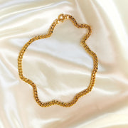 18 karat gold vermeil chain chunky signoretti clasp