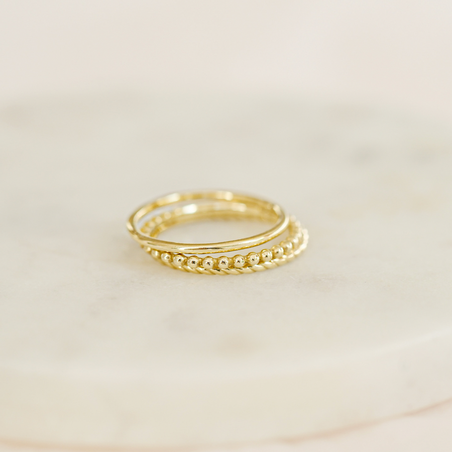 Fine Gold Classic Stacking Ring