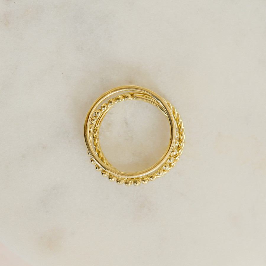 Fine Gold Classic Stacking Ring